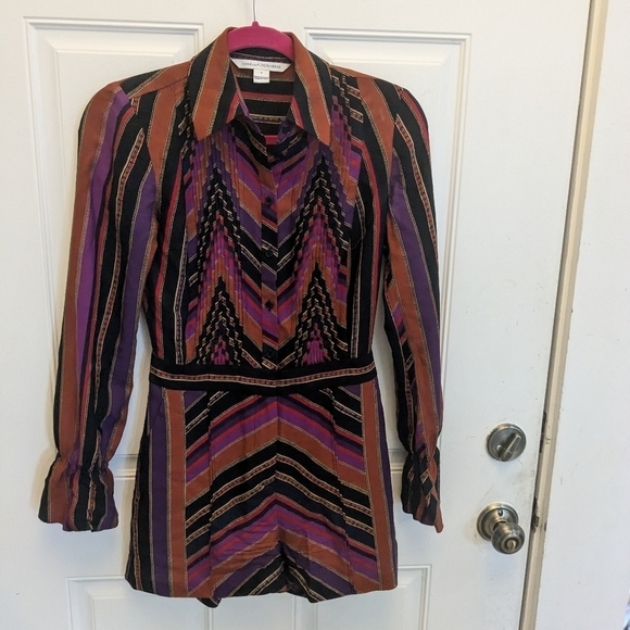 Diane Von Furstenberg Arielle Romper - Picture 3 of 8